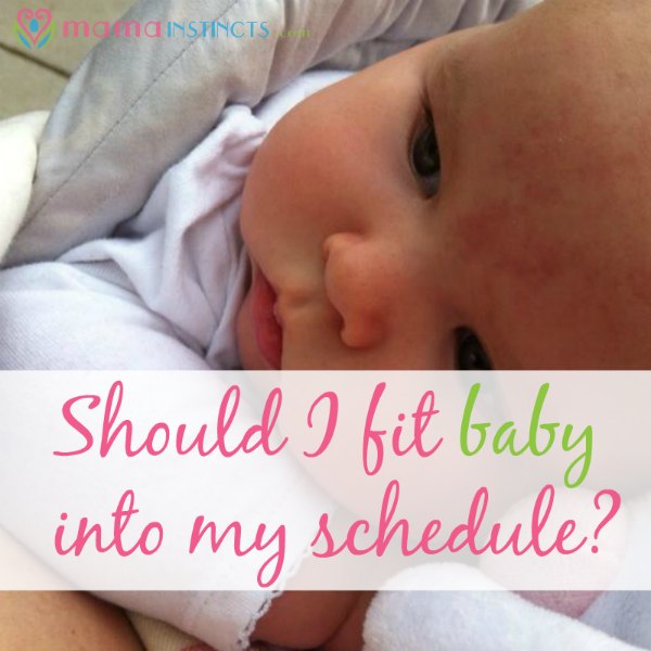 Do you wonder if attending to your baby's needs might spoil her? Do you think your baby needs to be on a schedule? Read why it's ok to be there for you baby and follow their cues. #parenting #baby #attachmentpareting