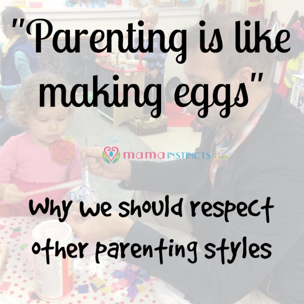 Why we should respect other parenting styles and not give unsolicited advice. #parenting #howtoparent