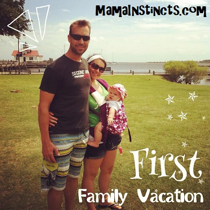 Find out what we learned after taking our first vacation with a baby. #travel #familytravel #travelingwithkids #travelingwithbaby