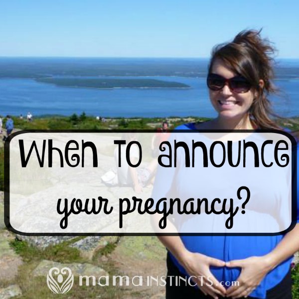 There are benefits to announcing your pregnancy sooner than later. #pregnant #pregnancy #babyontheway