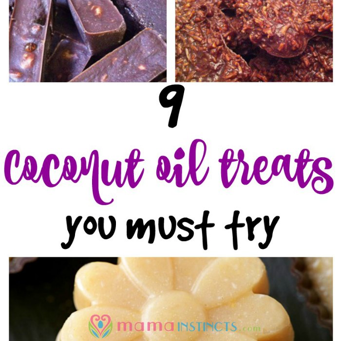 Try these delicious coconut oil treats. They're healthy, tasty and so easy to make that your kids can make them with you.