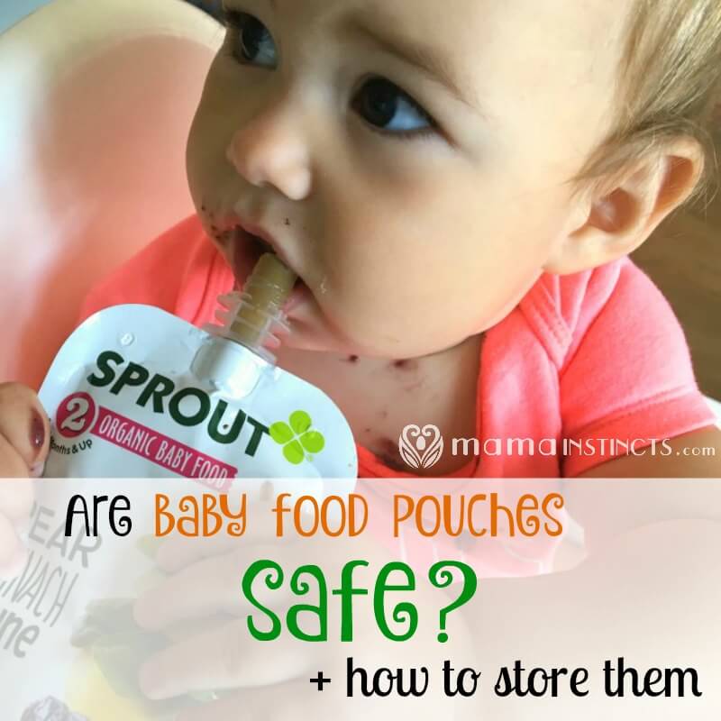 Are you baby food pouches really safe to feed your child? Are there any concern when it comes to them? Find out what to look for in baby food pouches, what makes them safe and how to store them properly so you don't give spoiled food to your baby. Click to read or pin it for later.