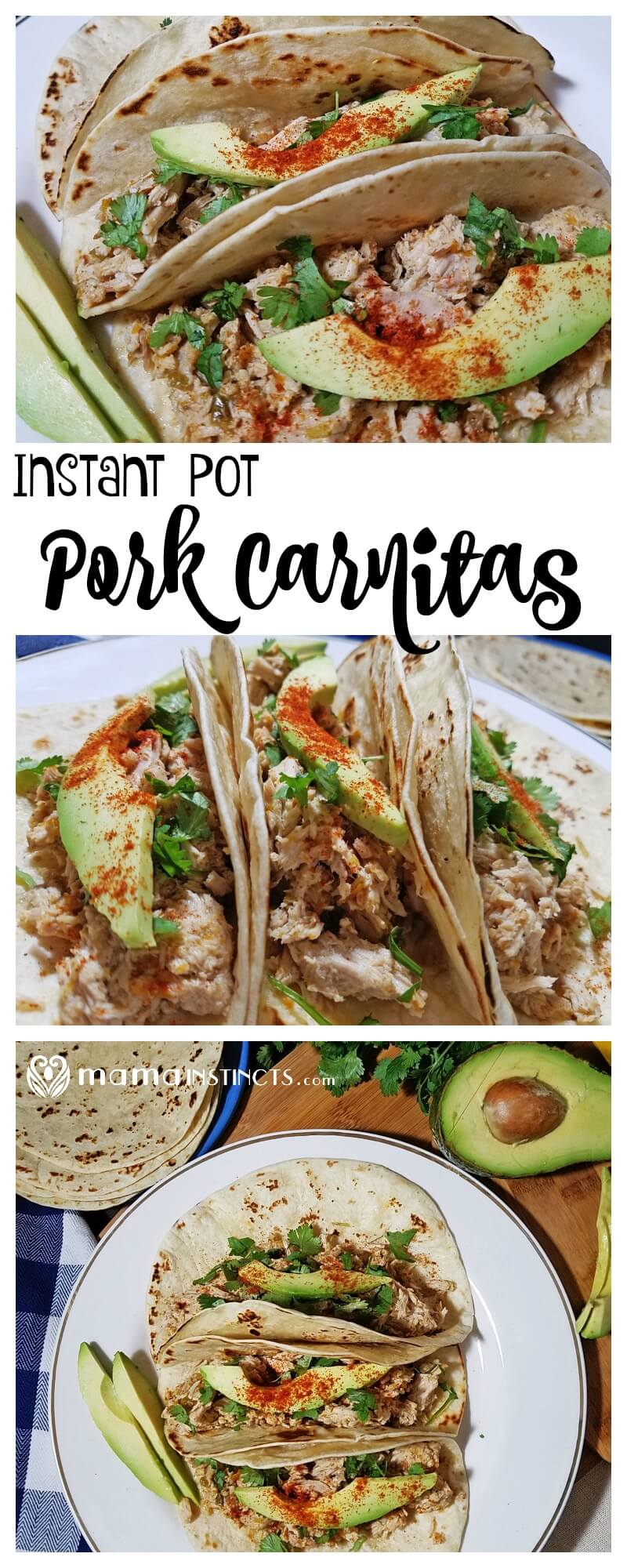 Try this easy Instant Pot Pork Carnitas recipe. It's great to eat with tacos, burritos, quesadillas and even a salad. The juiciest and most tender pork you'll ever eat.