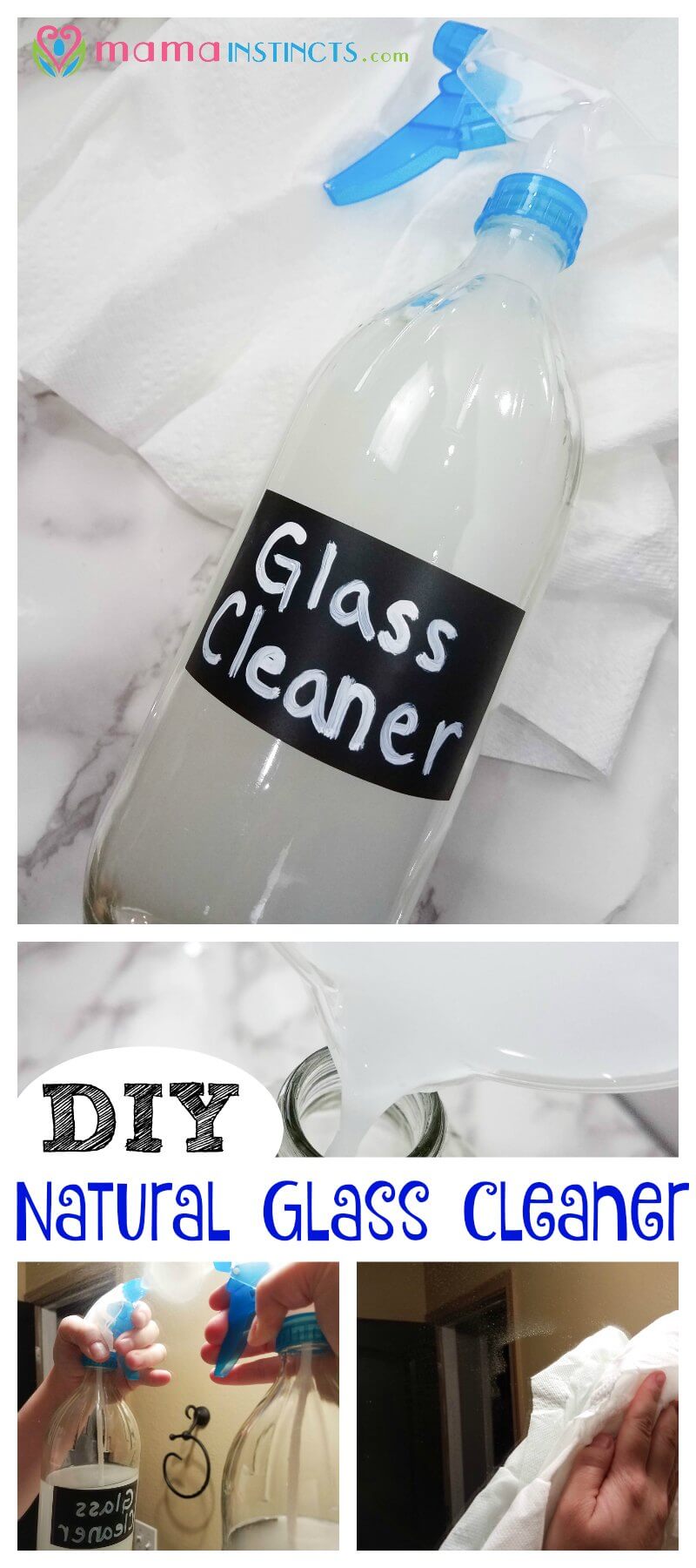 Want an effective window, glass and mirror cleaner that is made with natural ingredients, safe and non-toxic? Then you have to try this easy DIY recipe.