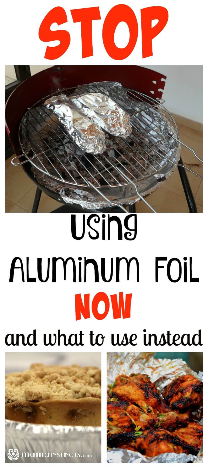 Are you using aluminum foil in your home? Stop everything you're doing and read this post. Find out why you should stop using aluminum foil immediately, and even more so, if you have small kids at home. Plus learn about alternatives you can use instead of aluminum foil.