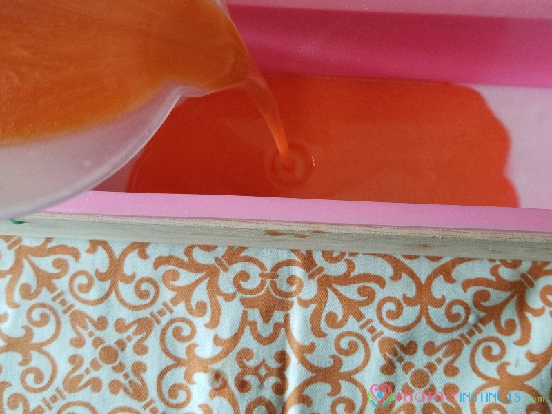Easy and Fun Candy Corn Soap Recipe (pour and melt soap recipe)