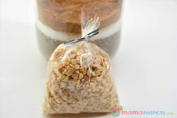 Keto Pumpkin Pie Chia Pudding Recipe Gift in a Jar Idea
