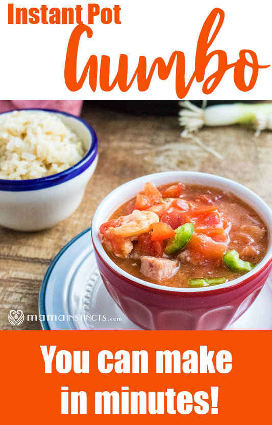 Instant Pot Gumbo to Make In Minutes!